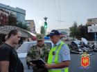 КАМАЗ переехал легковушку в центре Макеевки ДНР