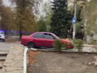 Погоня в ДНР: красный «Ниссан» пытался скрыться от полиции