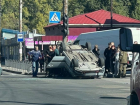 Жесткое ДТП с перевертышем произошло в Донецке