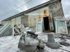 Появились фотографии РСЗО «Смерч», упавшей на территорию больницы в Донецке