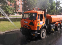 В администрации Донецка рассказали, какой водой проводится полив клумб мытье дорог