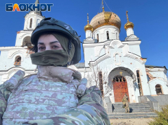 Эксклюзивными кадрами чудом уцелевшего храма в Авдеевке поделилась военкор «Блокнот Донецк» Изабелла Либерман 