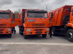«Донснабкомплект» получил 17 самосвалов для поддержание санитарной чистоты в городах Донбасса 