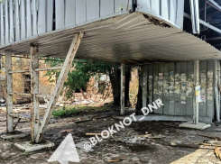 На остановке «Ул. Аристова» в Донецке можно распороть ногу после удара БПЛА