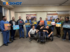 Волонтёры из большой России провели арт-терапию для раненых бойцов ВС РФ