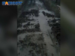 В Горловке «Вода Донбасса» отремонтировала трубу чопиками и ее тут же снова прорвало