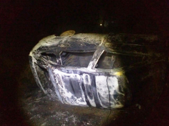 ВАЗ вылетел в кювет, перевернулся и сгорел: в жестком ДТП в Донецке пострадали 5 человек