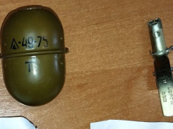 Житель Шахтерска, ДНР, хранил дома гранату со взрывчаткой