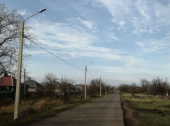 В Волновахе установили новое уличное освещение