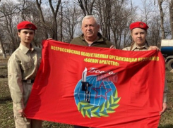 Школьники из Шахтёрска высадили в городском парке «Сад памяти» в честь подвигов защитников нашей Родины