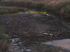 Павлопольское водохранилище превратилось в лужу, но все еще питает Мариуполь