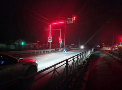 Зеленый, гори! На трассе возле Еленовки в ДНР установлен светофор с кнопкой вызова