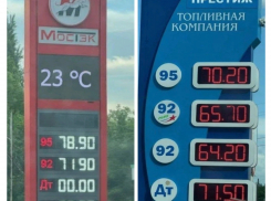  Разница в ценах на горючее между ДНР и Ростовской областью составляет 6-7 рублей за литр