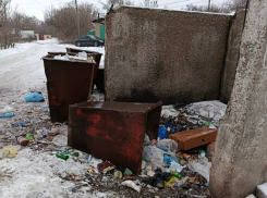 «Сгнили, упали»: жители Холодной Балки недовольны состоянием мусорных баков по улице Парковой 