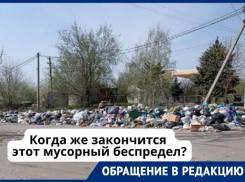 50-метровая мусорная свалка образовалась в Киевском районе Донецка из-за бездействия коммунальных служб: жители