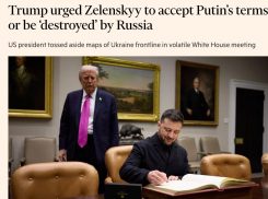  Financial Times: Трамп призвал Зеленского принять условия России по Донбассу