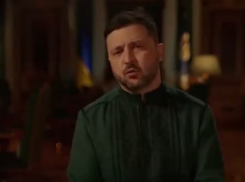 В новогоднем обращении Зеленский отказался выводить войска из Донбасса