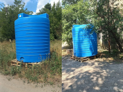 После публикации «Блокнот» управа Киевского района Донецка опубликовала адреса с установленными емкостями для воды