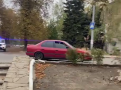 Погоня в ДНР: красный «Ниссан» пытался скрыться от полиции