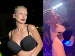 Очередной фрик: «фаворитку» Киркорова из ДНР раскритиковали за бюстгальтер «козы»