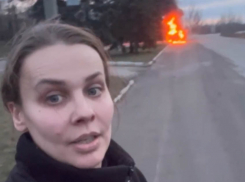 Упыри над Горловкой: дрон ВСУ дотла сжег УАЗик волонтеров с гуманитаркой для детей