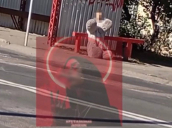 Маленький мальчика в костюме зайки развеселил жителей Петровского района Донецка