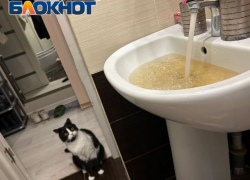 Кто и что подмешивает в воду: стало известно, почему из кранов в Донецке течет желтая вода