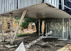 На остановке «Ул. Аристова» в Донецке можно распороть ногу после удара БПЛА