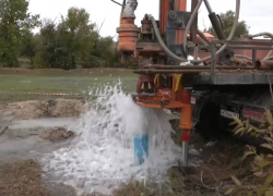 В Амвросиевском округе пробурили скважину для поиска альтернативных источников воды