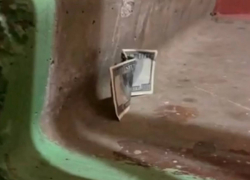 В Донецке активно распространяется видео с миной-ловушкой в виде доллара США