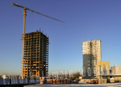 Строительство первой новостройки «Триумф» продолжается в Донецке 