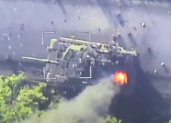 «Мясорубка» в Новопокровском: «Отважные» публикуют кадры горящего Abrams