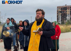 В Угледаре прошла заупокойная литургия в память о погибших в боях за город