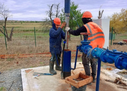 В Новоазовске заменили 40 метров трубопровода для улучшения водоснабжения