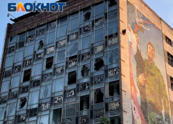 В центре Донецка снесут разрушенный обстрелами корпус технического университета