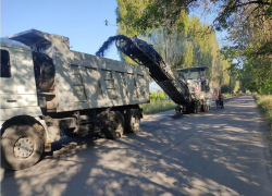Дорожники приступили к ремонту улицы Филатова в Харцызске