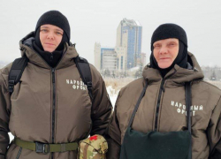 Монахини из Подмосковья приехали в Донецк с гуманитарной миссией и передали средства РЭБ храму