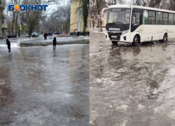 Фуры слетают с трасс, автобусы не выходят в рейсы из-за сильного гололеда в ДНР, коммунальщиков не видно