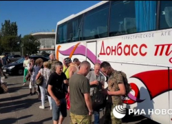 Участники СВО отправились из Донецка в Таганрог на реабилитацию 