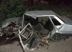 В Горловке водитель травмировал пятерых пассажиров и погиб
