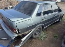 Пьяный угонщик «улетел» в кювет на ворованной машине в Шахтёрске