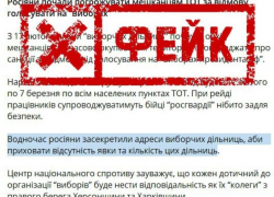 Украина распространяет враньё о причине решения России не публиковать адреса избирательных участков в ДНР 