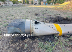 Американскую ракету РСЗО HIMARS сбили силы ПВО в тыловом районе Донецка: снаряд практически полностью уцелел