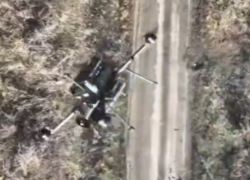 Банкой тушенки российский дрон сбил коптер ВСУ