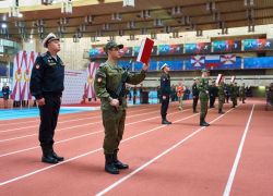 Впервые в составе спортивной роты ЦСКА: 7 спортсменов из ДНР приняли военную присягу