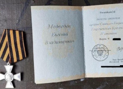Студента Донецкого университета наградили Георгиевским крестом IV степени за успехи на передовой