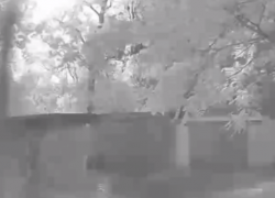 Атака одного из дронов-камикадзе по Донецку попала на видео 