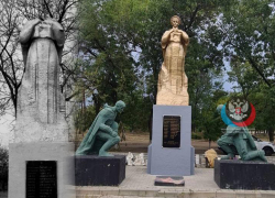 Обезглавленный в ДНР памятник «Скорбящая мать» помогли отремонтировать специалисты Дальнего Востока