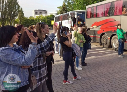 Летняя оздоровительная кампания стартовала в Макеевке: школьники отправились на отдых в Краснодарский край