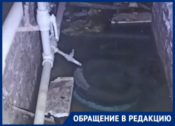 Бассейн в подвале: дом по улице Рудакова в Горловке заливает водой уже полгода
